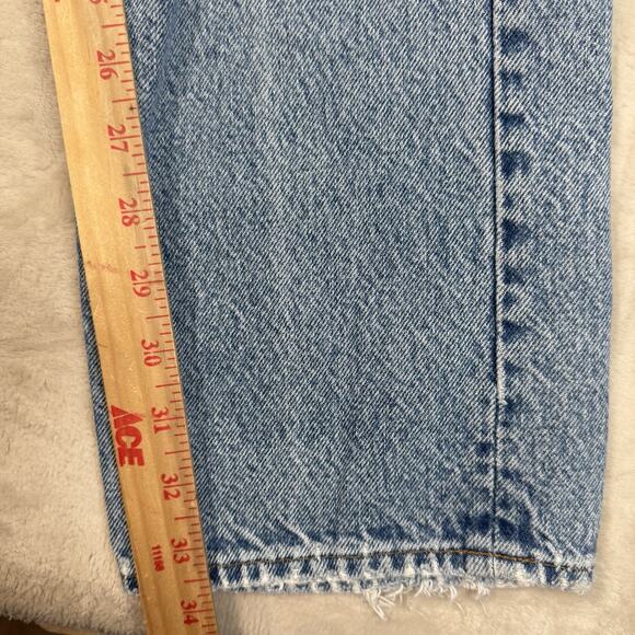 VTG Levi’s 505 Denim Blue Jeans Early 1980s Paper Patch XX USA Men's Size 32x36 - Picture 10 of 11